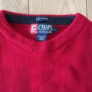 Chaps Ralph Lauren 100% Cotton Sweater